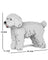 Jekca Animals - Toy Poodle 18cm
