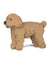 Jekca Animals - Toy Poodle Fawn 18cm