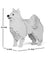 Jekca Animals - Japanese Spitz 20cm