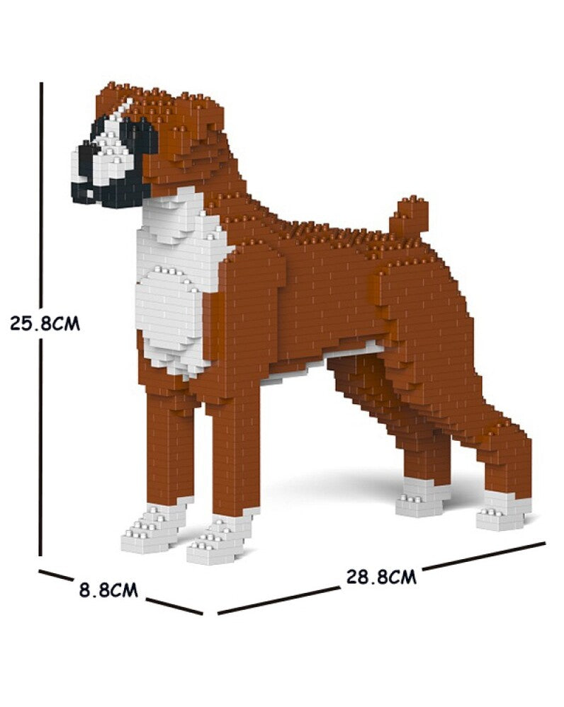 Jekca Animals - Boxer Brown 25cm