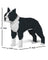 Jekca Animals - Boston Terrier 27cm