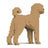 Jekca Animals - Labradoodle 22cm