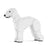 Jekca Animals - Dog - Bedlington Terrier 22cm