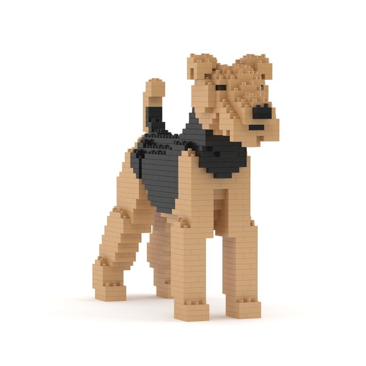 Jekca Animals - Dog - Airedale Terrier 20cm