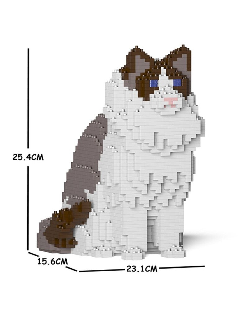 Jekca Animals - Ragdoll Cat 25cm