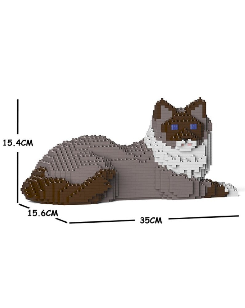 Jekca Animals - Ragdoll Cat 15cm