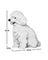 Jekca Animals - Toy Poodle White 20cm