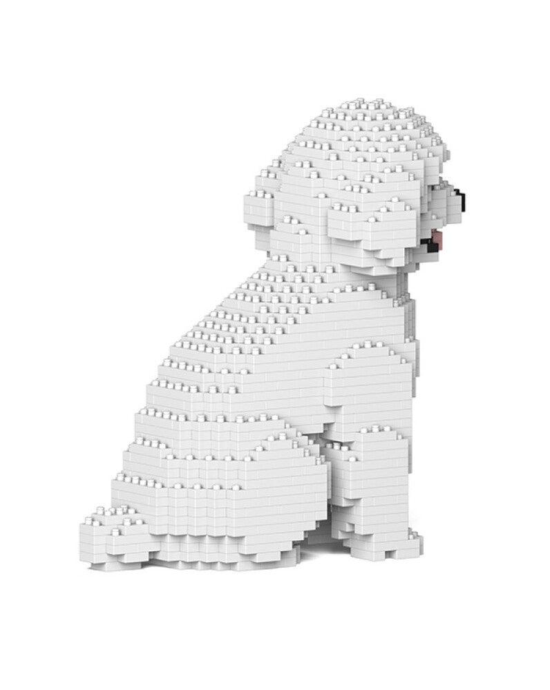 Jekca Animals - Toy Poodle White 20cm