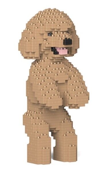 Jekca Animals - Toy Poodle Fawn 24cm