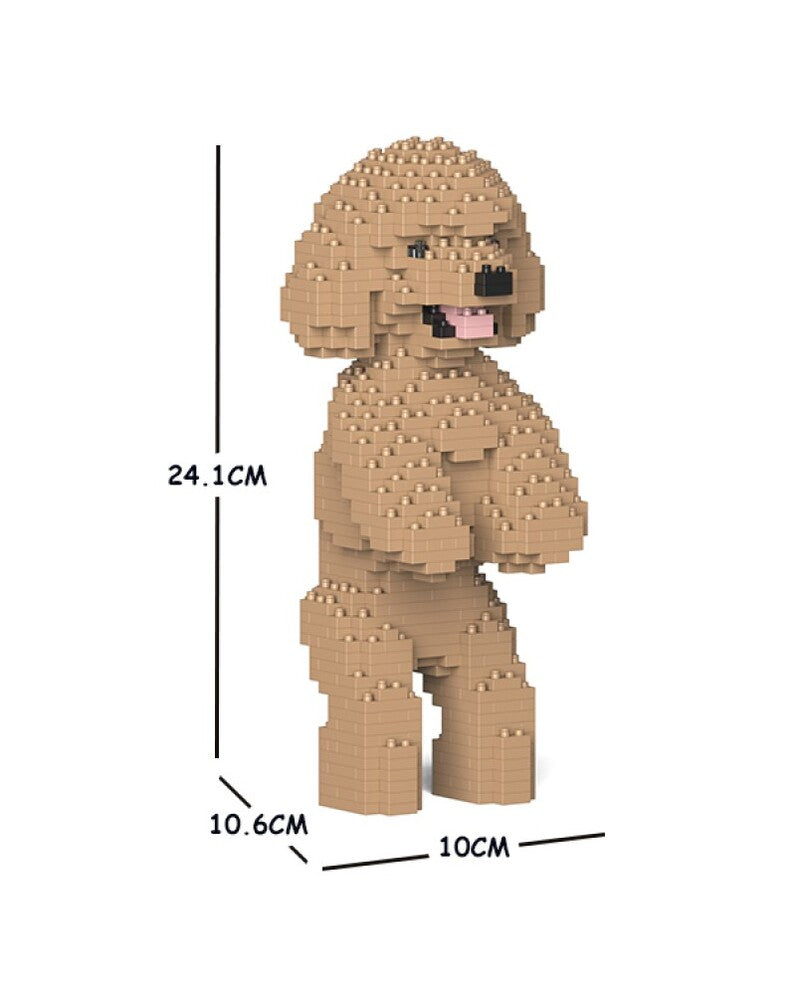 Jekca Animals - Toy Poodle Fawn 24cm