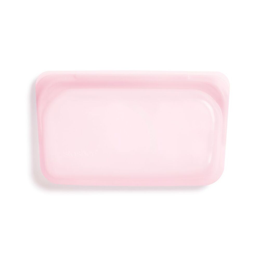 Stasher Snack Bag - Pastel Pink