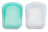 Stasher Pocket Set of 2 - Clear & Aqua