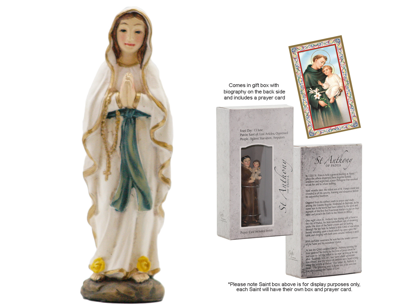 Inspirational Catholic Saint - Our Lady of Lourdes - Patron Of Bodily Ills