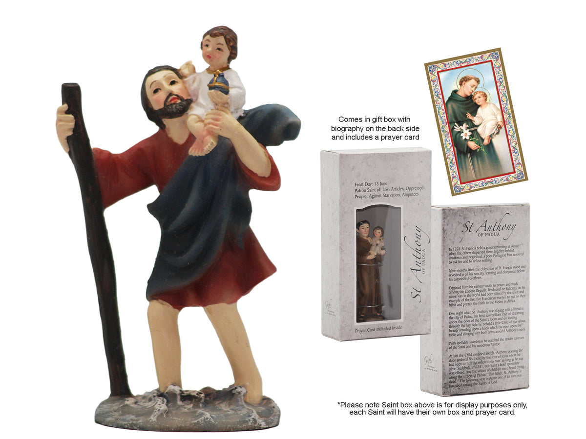 Inspirational Catholic Saint - Saint Christopher - Patron Of Travelers