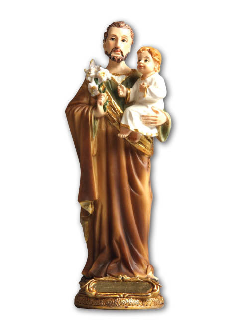 St Joseph - 20cm Resin Statue