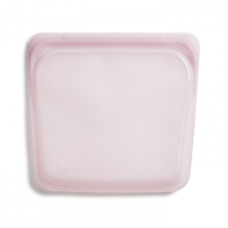 Stasher Sandwich Bag - Rose Quartz