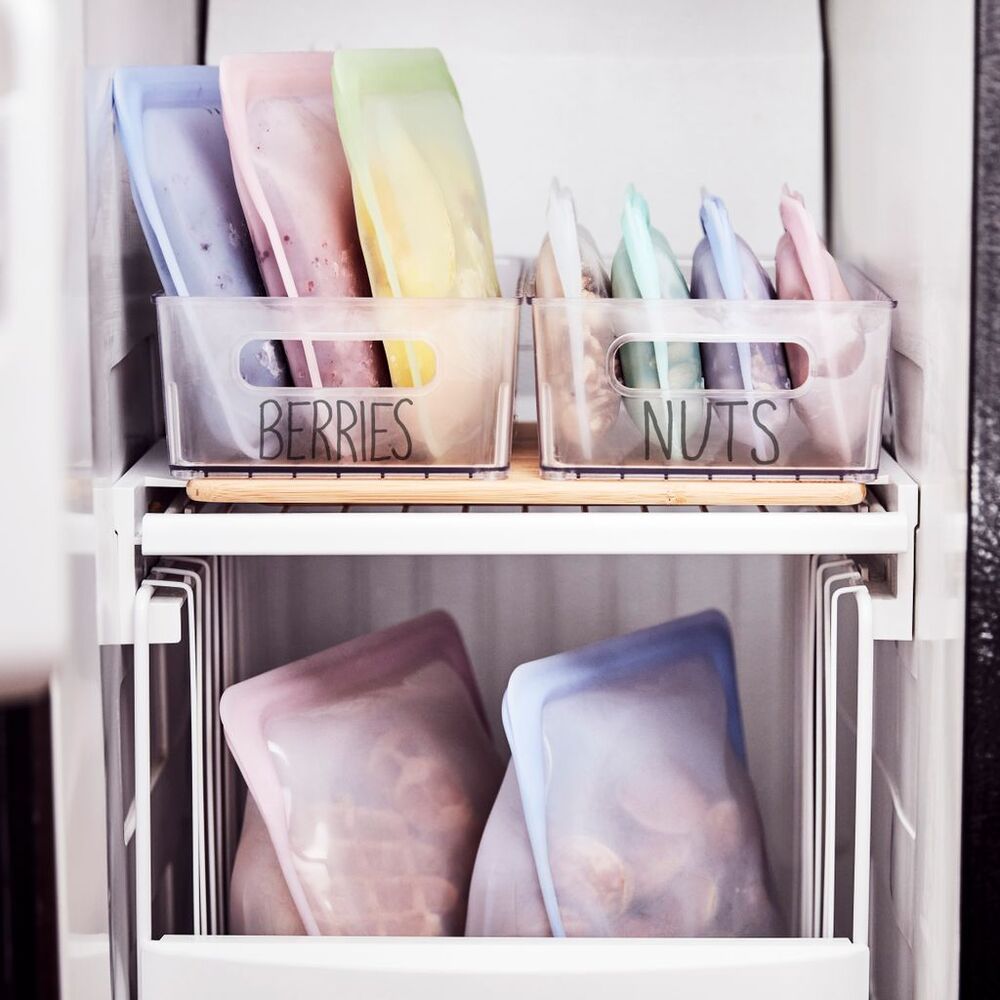 Stasher Sandwich Bag - Pastel Pink
