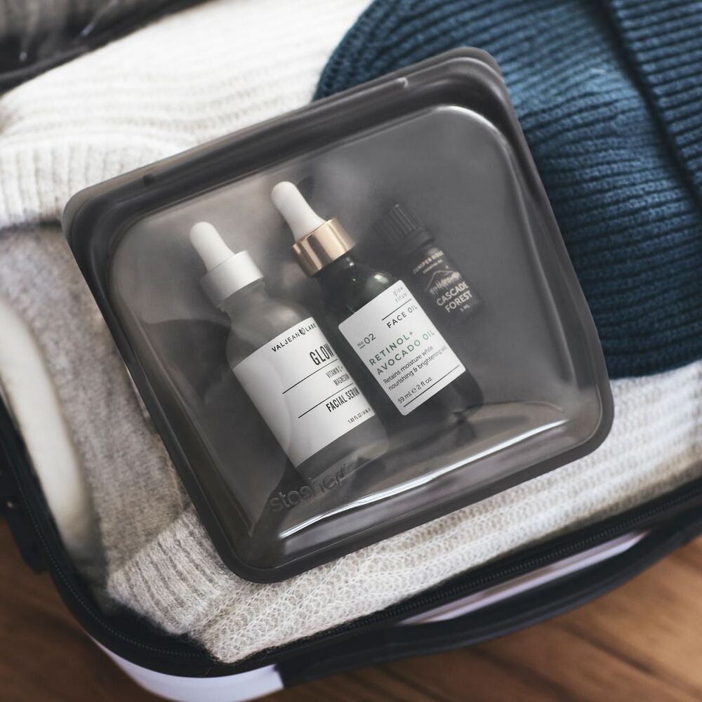 Stasher Sandwich Bag - Pastel Black