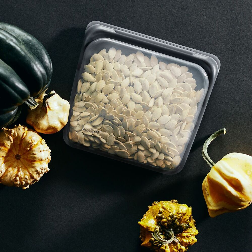 Stasher Sandwich Bag - Pastel Black