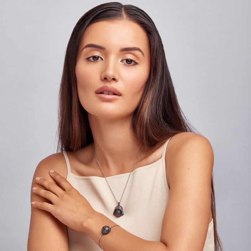 Couture Kingdom - Star Wars - Death Star Lariat Bracelet