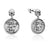 Star Wars Couture Kingdom - The Mandalorian - Grogu Precious Cargo Medallion Drop Earrings