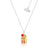 Disney Couture Kingdom - Star Wars - Mandalorian Horizon Necklace Silver