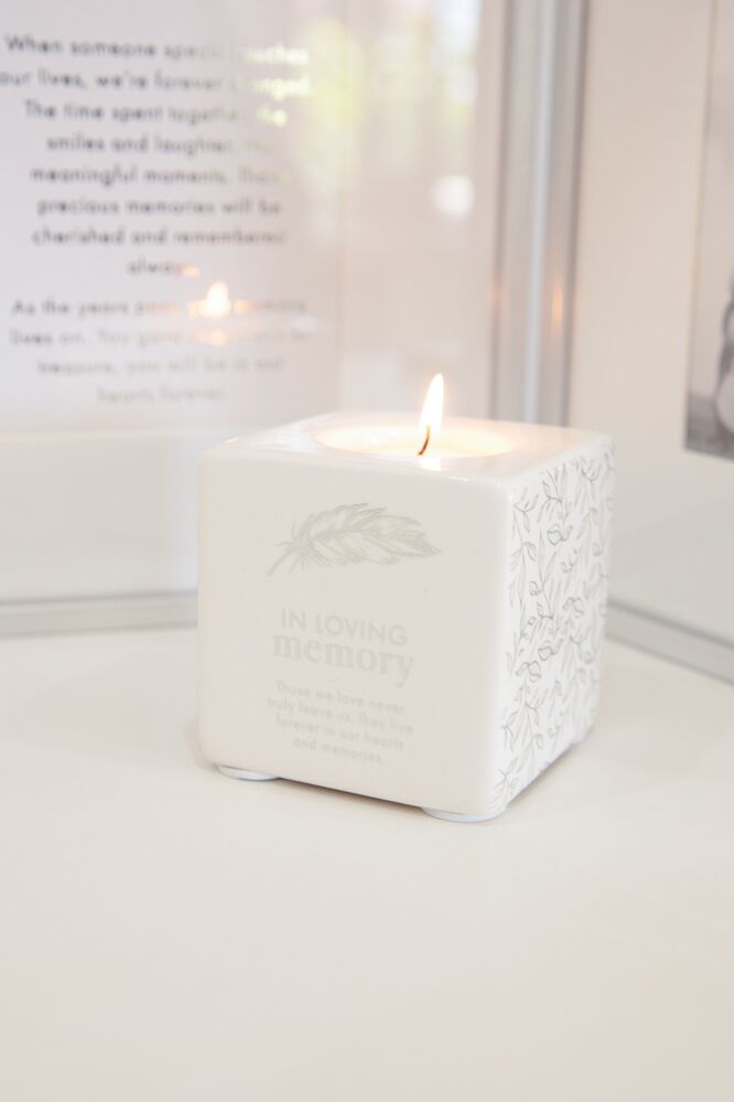 Splosh Sympathy - In Loving Memory Candle Holder