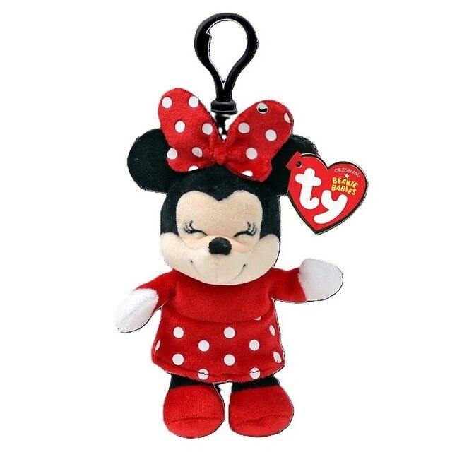 Ty Beanie Babies - Disney Minnie Mouse Clip On