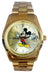 The Original Mickey Collection Watch - Collectors Edition Gold + Gold 35mm Ft Mickey