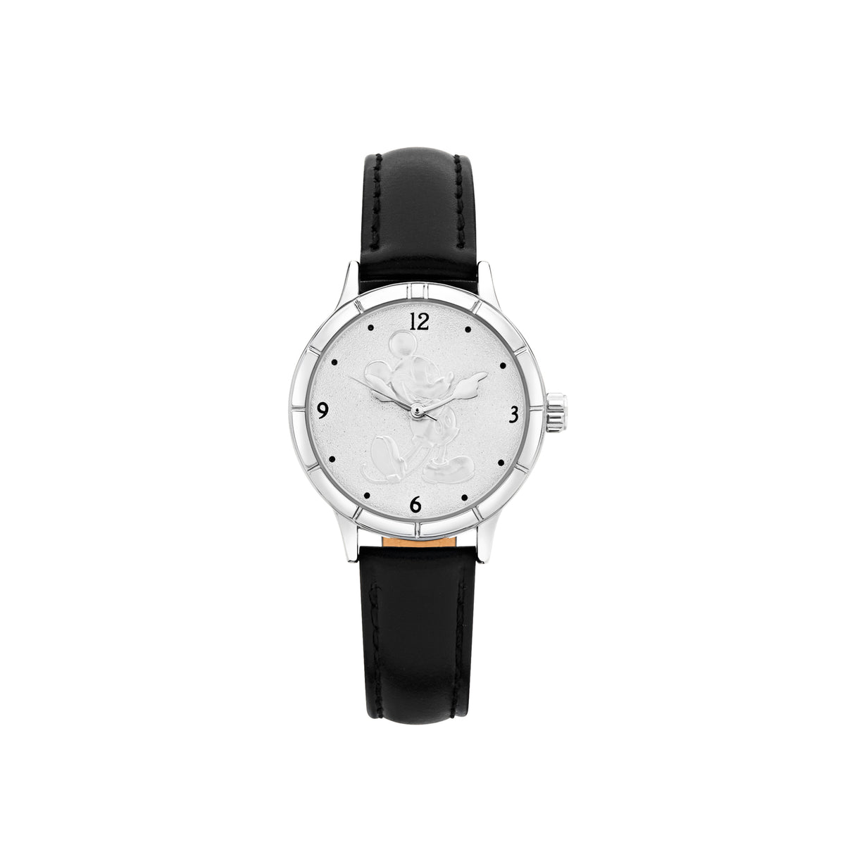 The Original Mickey Collection Watch - Silver + Black 31mm Mickey's 90th Special Edition