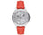 The Original Mickey Collection Watch - Sculpted Dial Red + Silver 31mm Ft Mickey