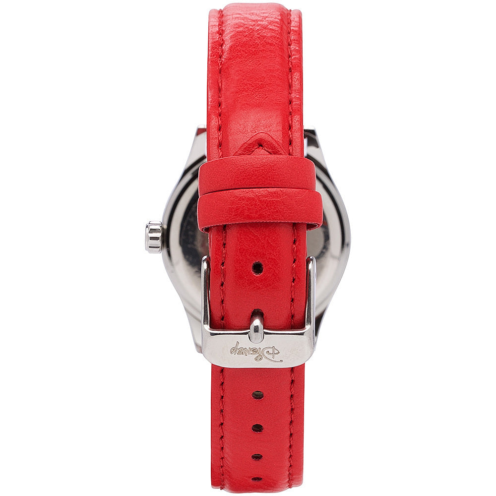 The Original Mickey Collection Watch - Silver + Red 34mm