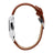 The Original Mickey Collection Watch - Silver + Brown 35mm Ft Bold Goofy
