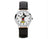 The Original Mickey Collection Watch - Bold Black + White 35mm Ft Mickey