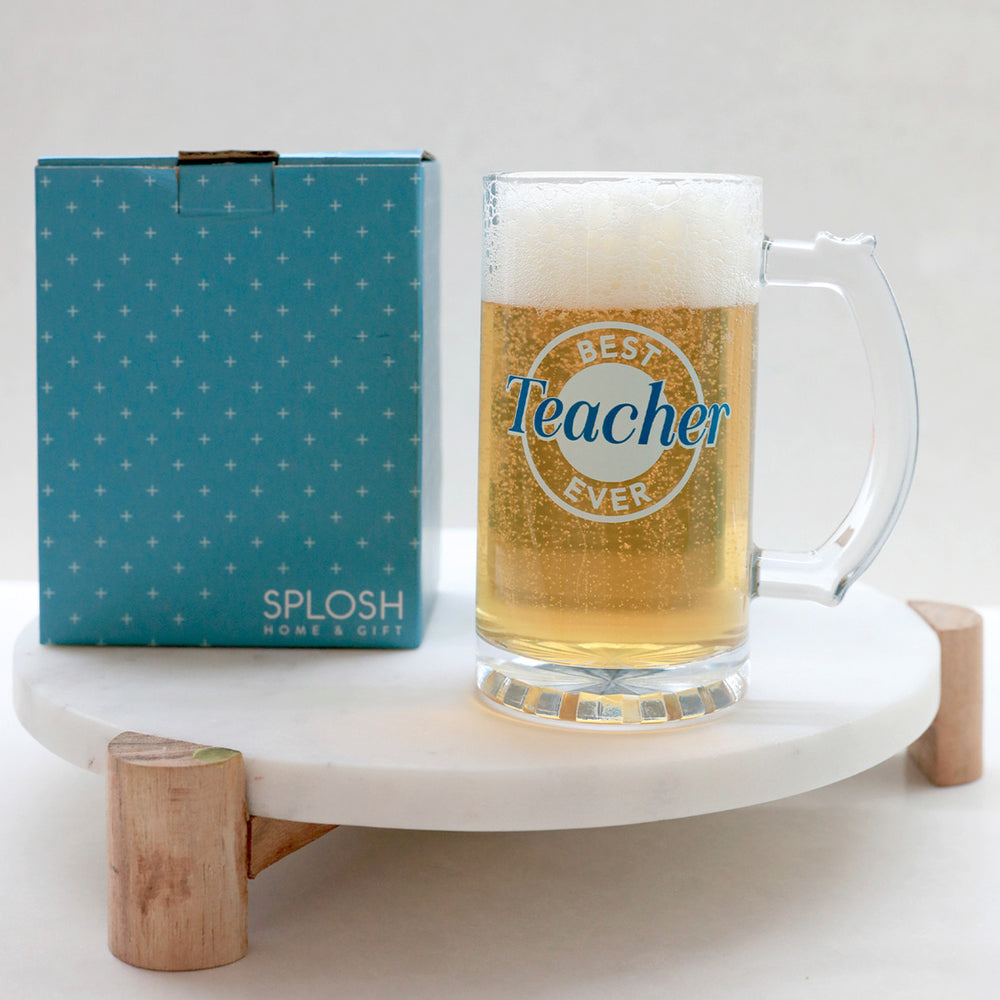Splosh Teacher Beer Tankard - Best Ever