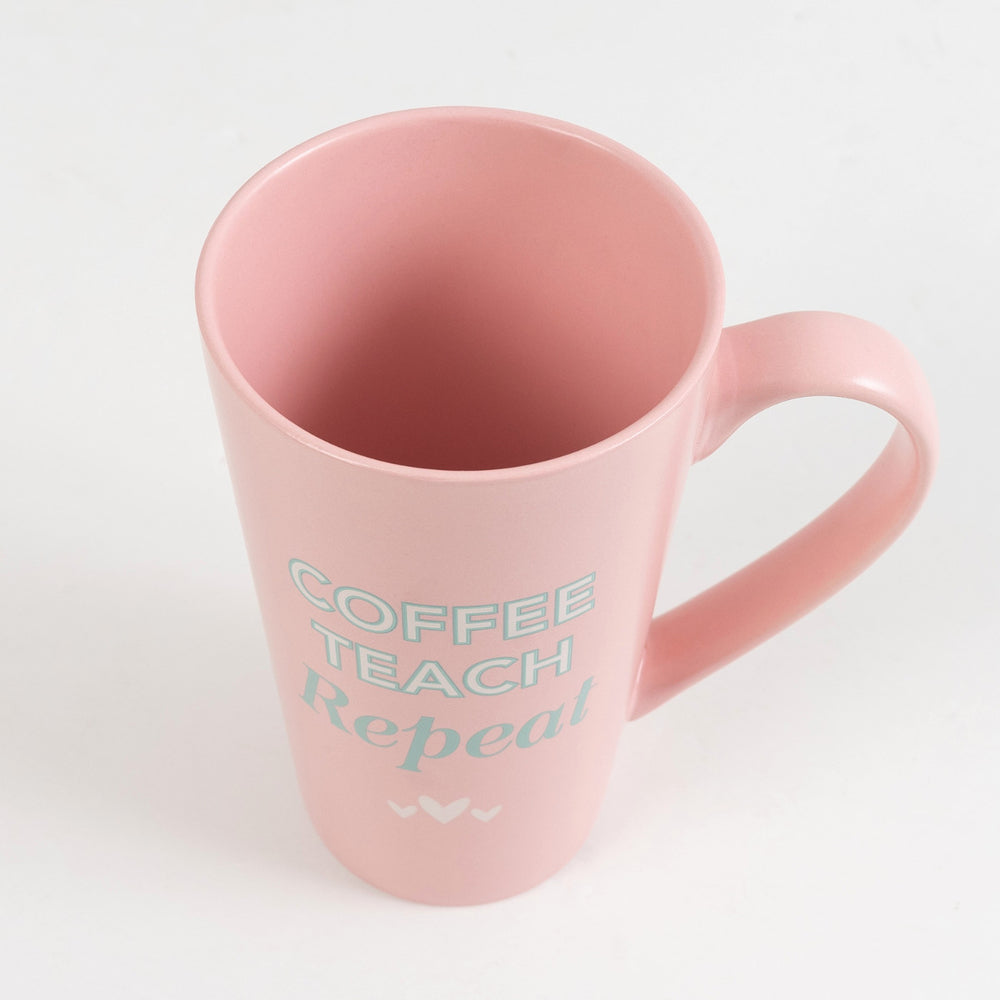Splosh Teacher Latte Mug - Coffee Teach Repeat