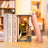 Rolife Wooden Model - DIY Miniature House Book Nook Sakura Densya