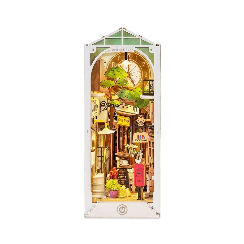 Rolife Wooden Model - DIY Miniature House Book Nook Sunshine Town