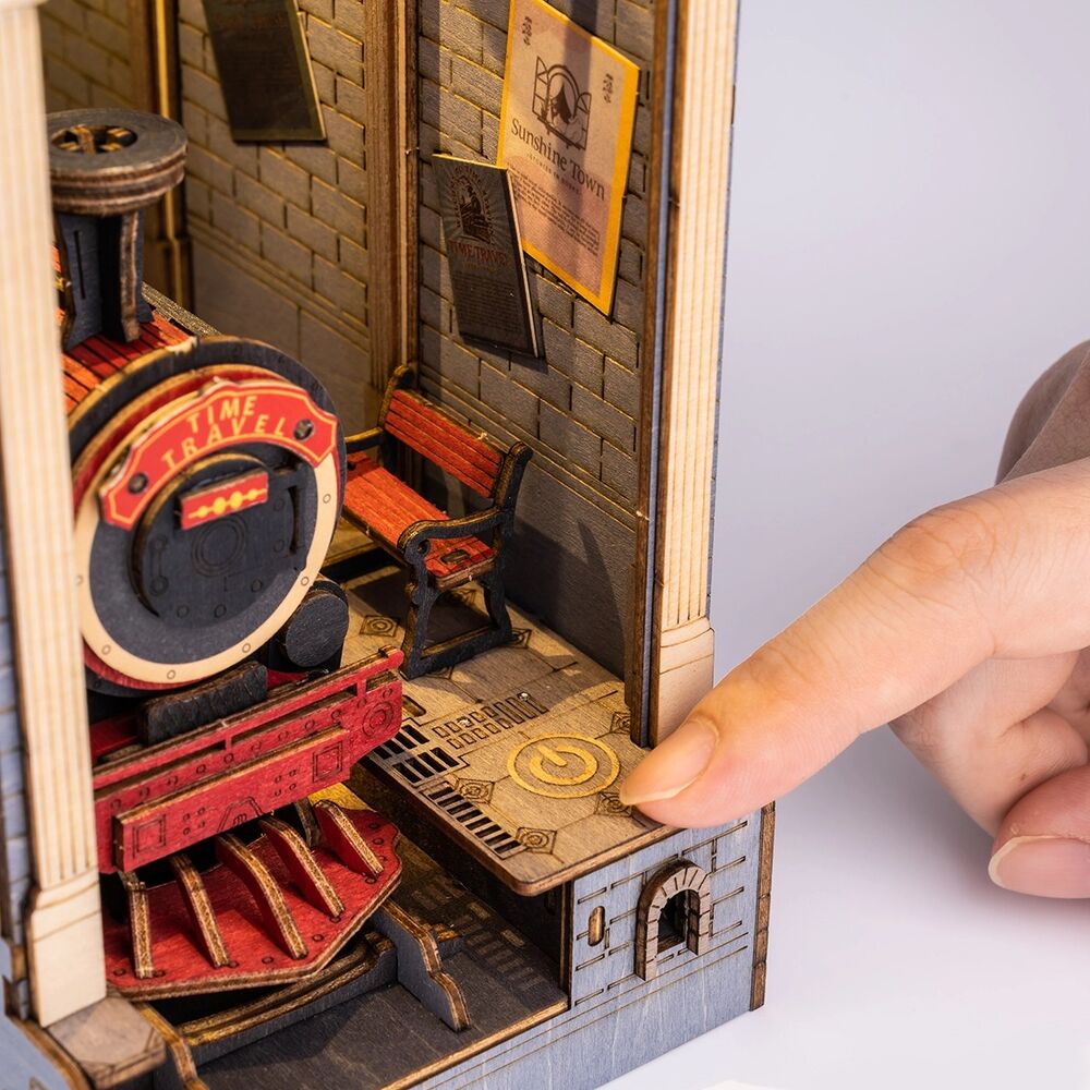 Rolife Wooden Model - DIY Miniature House Book Nook Time Travel