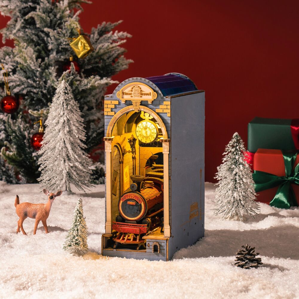 Rolife Wooden Model - DIY Miniature House Book Nook Time Travel