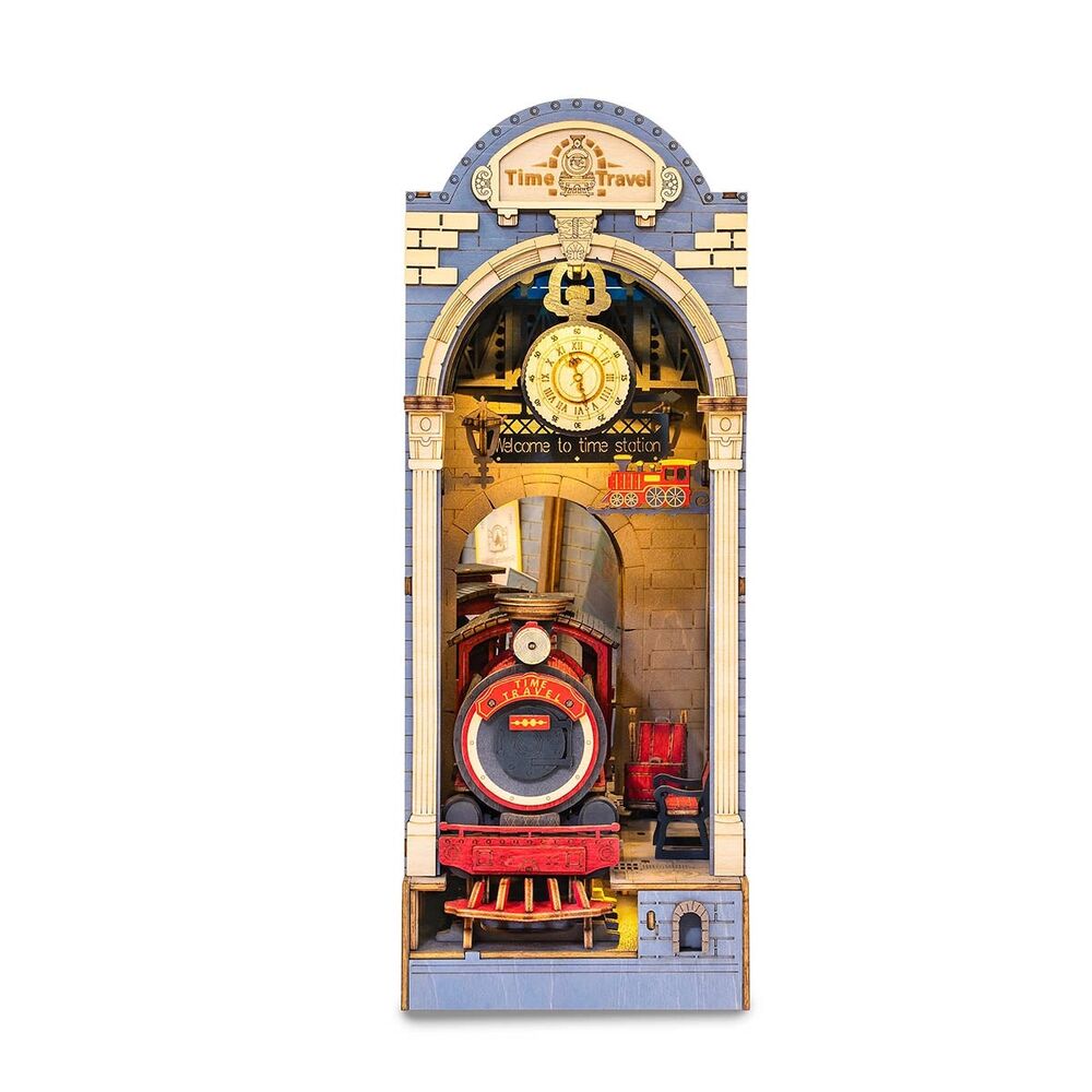 Rolife Wooden Model - DIY Miniature House Book Nook Time Travel