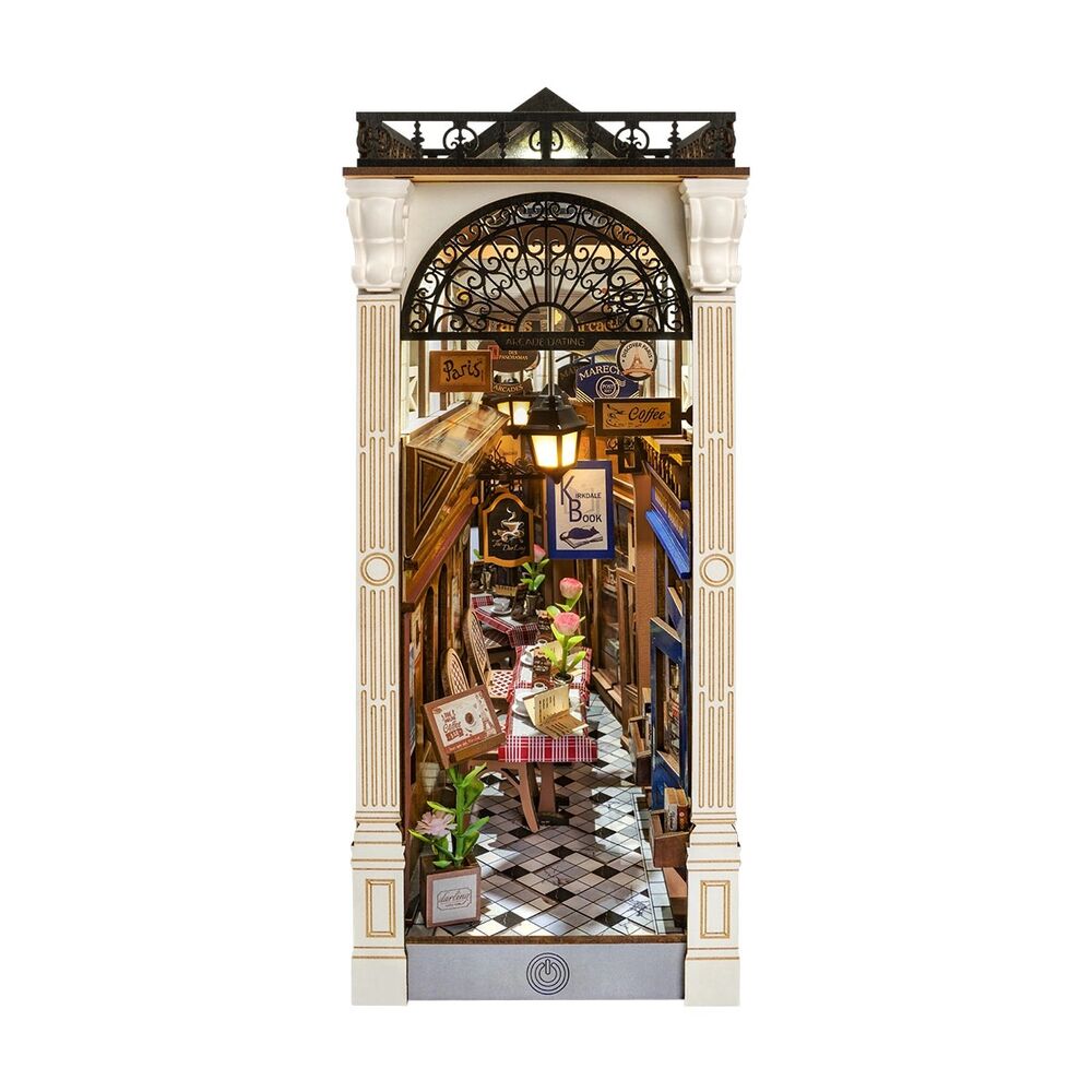 Rolife Wooden Model - DIY Miniature House Book Nook Arcade Dating