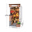 Rolife Wooden Model - DIY Miniature House Book Nook Sakura Wine Alley