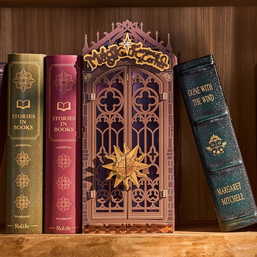 Rolife Wooden Model - DIY Miniature House Book Nook Magic Fantasy Corner
