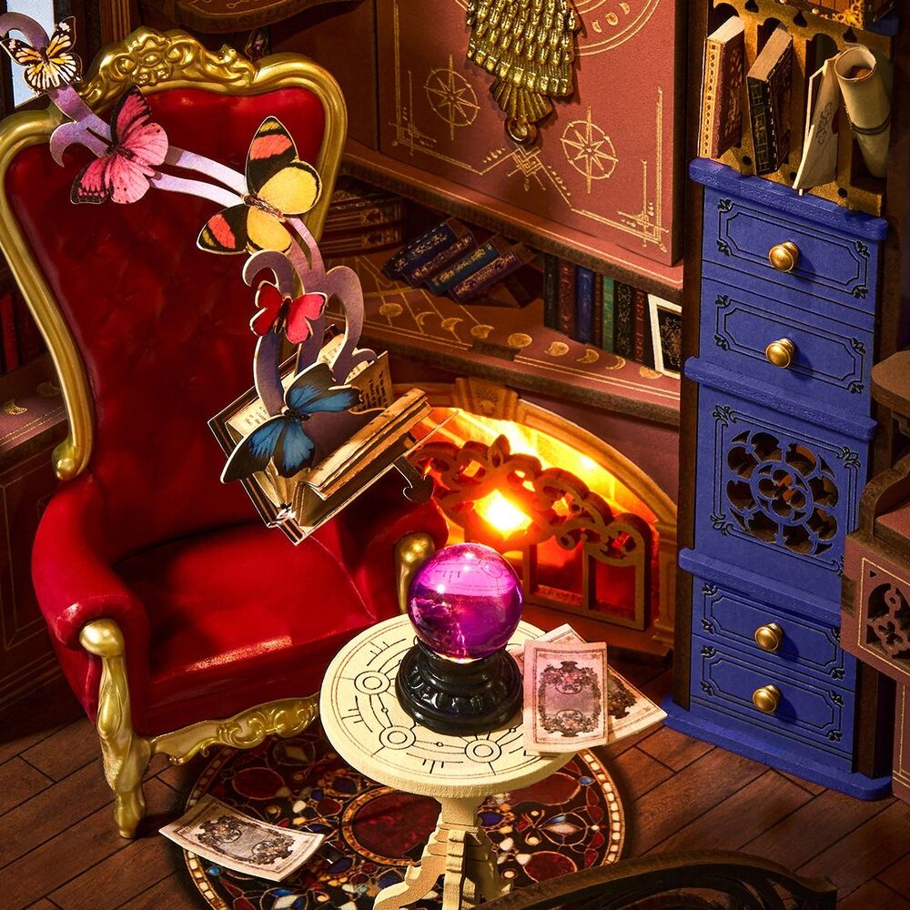 Rolife Wooden Model - DIY Miniature House Book Nook Magic Fantasy Corner