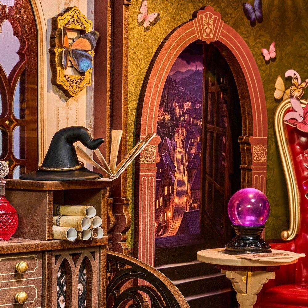 Rolife Wooden Model - DIY Miniature House Book Nook Magic Fantasy Corner