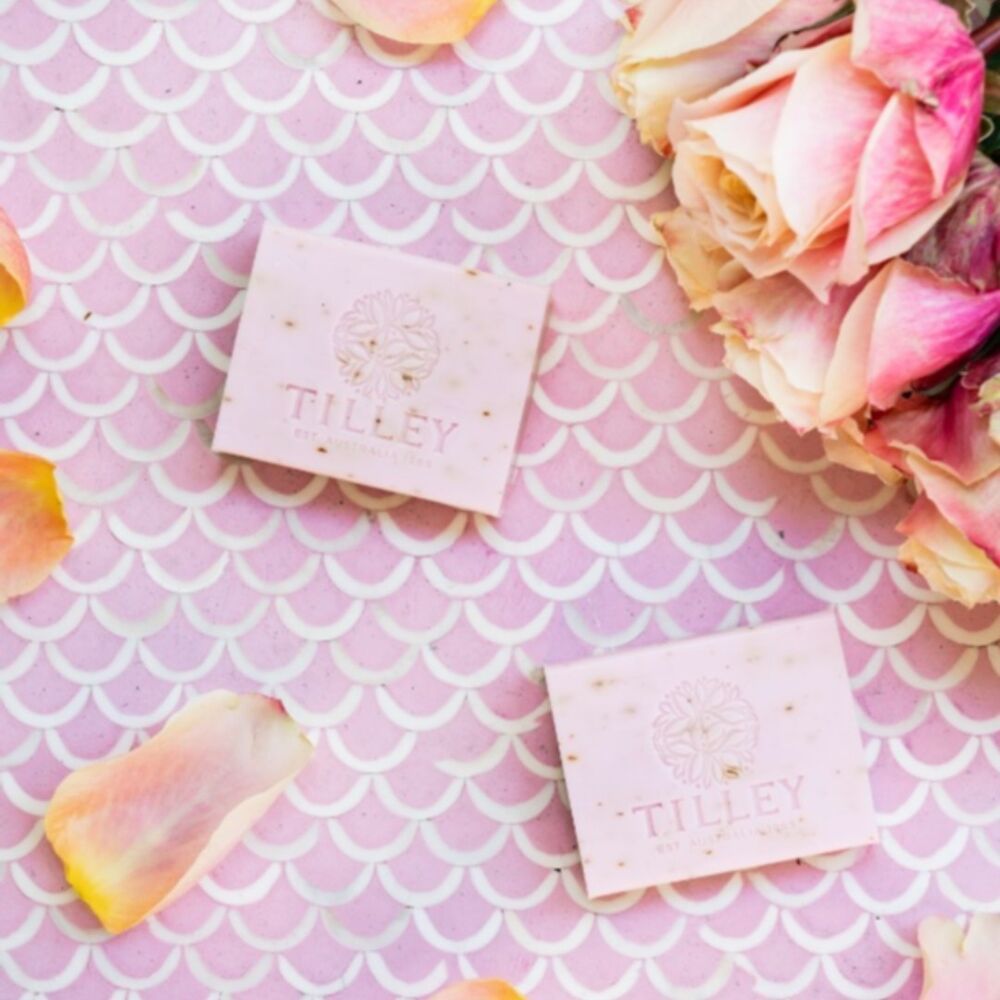 Tilley Fragranced Vegetable Soap - Black Boy Rose