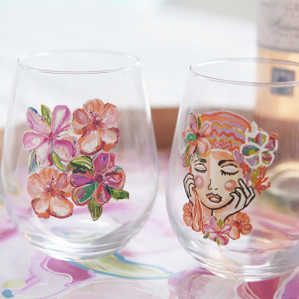 Splosh Talulah - Lady Stemless Wine Glass