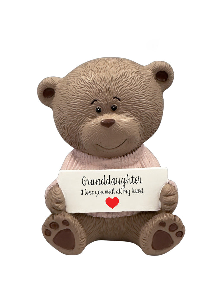 Teddy Moments Bear - Granddaughter