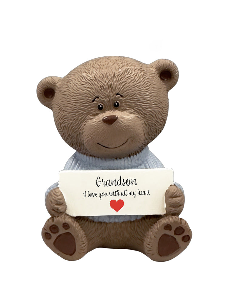 Teddy Moments Bear - Grandson
